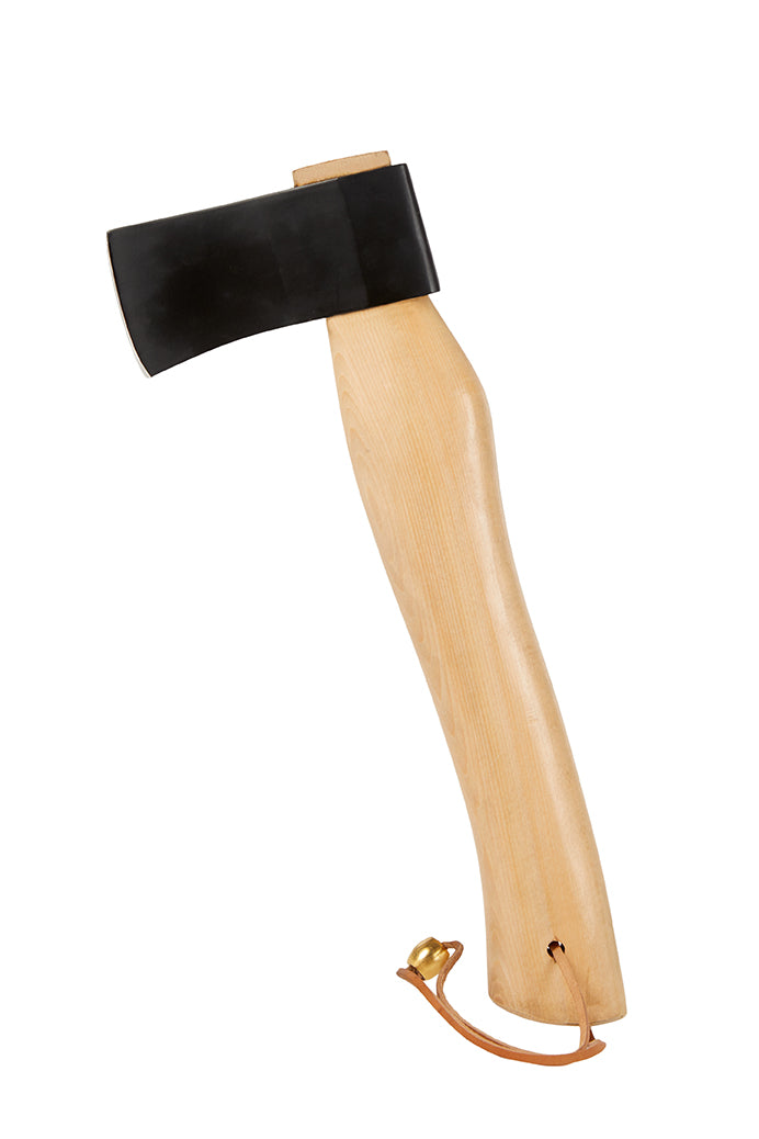 J2 Steel Powder Coated Splitting Hatchet with Leather Cover