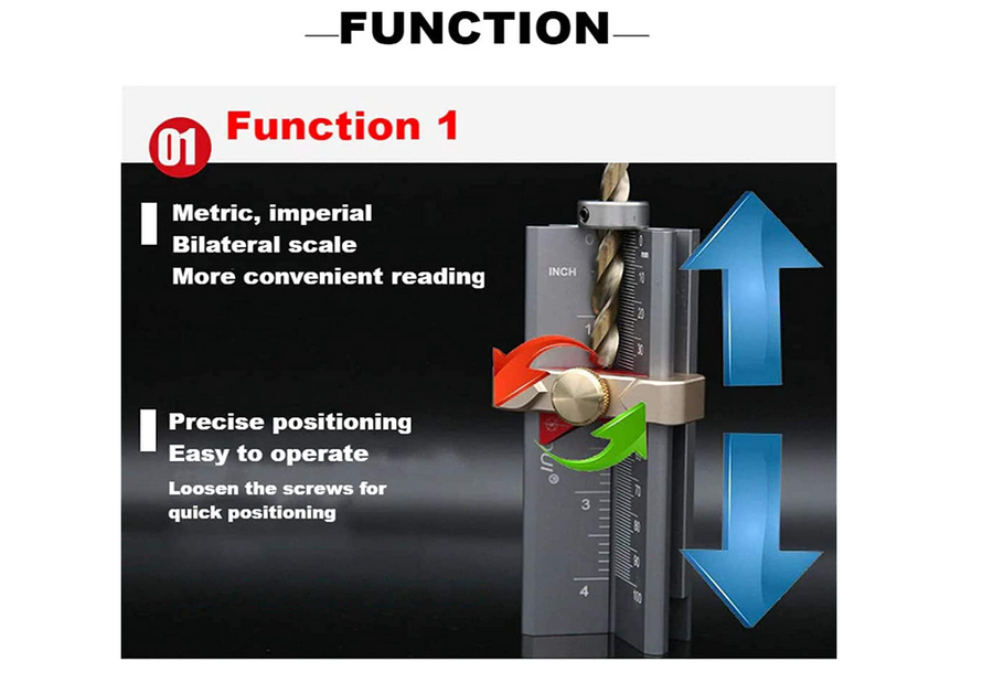 Drill Bit Depth Guide