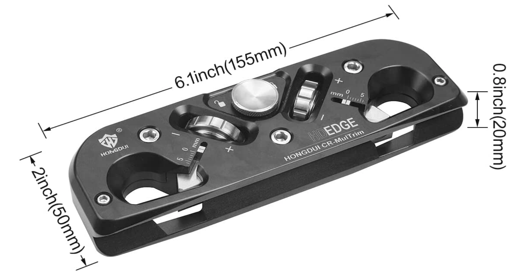 2-in-1 Chamfer And Roundover Edge Plane