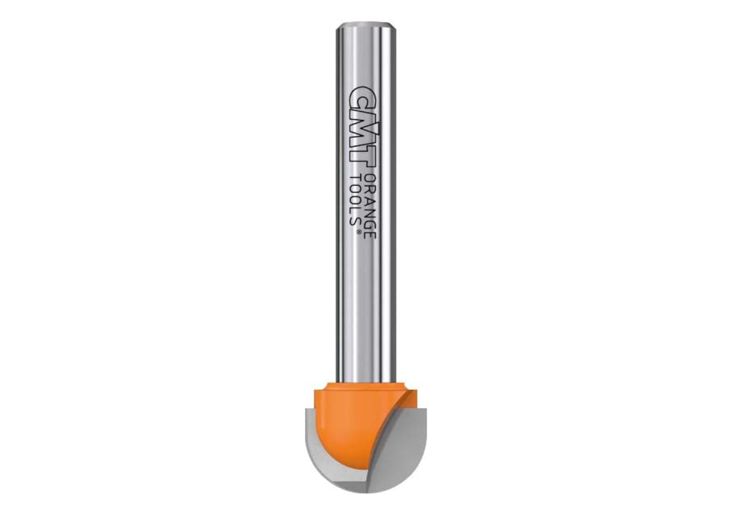 CMT Orange Tools Round Nose Bit, 1/4-Inch Shank, 1/4-Inch Radius