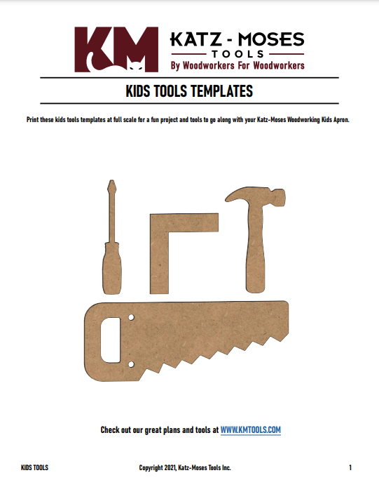 The Katz-Moses 20oz Waxed Canvas Tool Apron (CHILD/KID SIZE up to age 9)